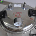 Autocollant portatif de laboratoire de dispositifs de stérilisateur d&#39;autoclave de vapeur de type de table